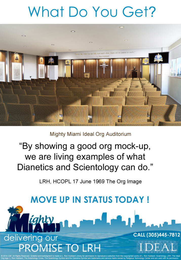 ideal org auditorium