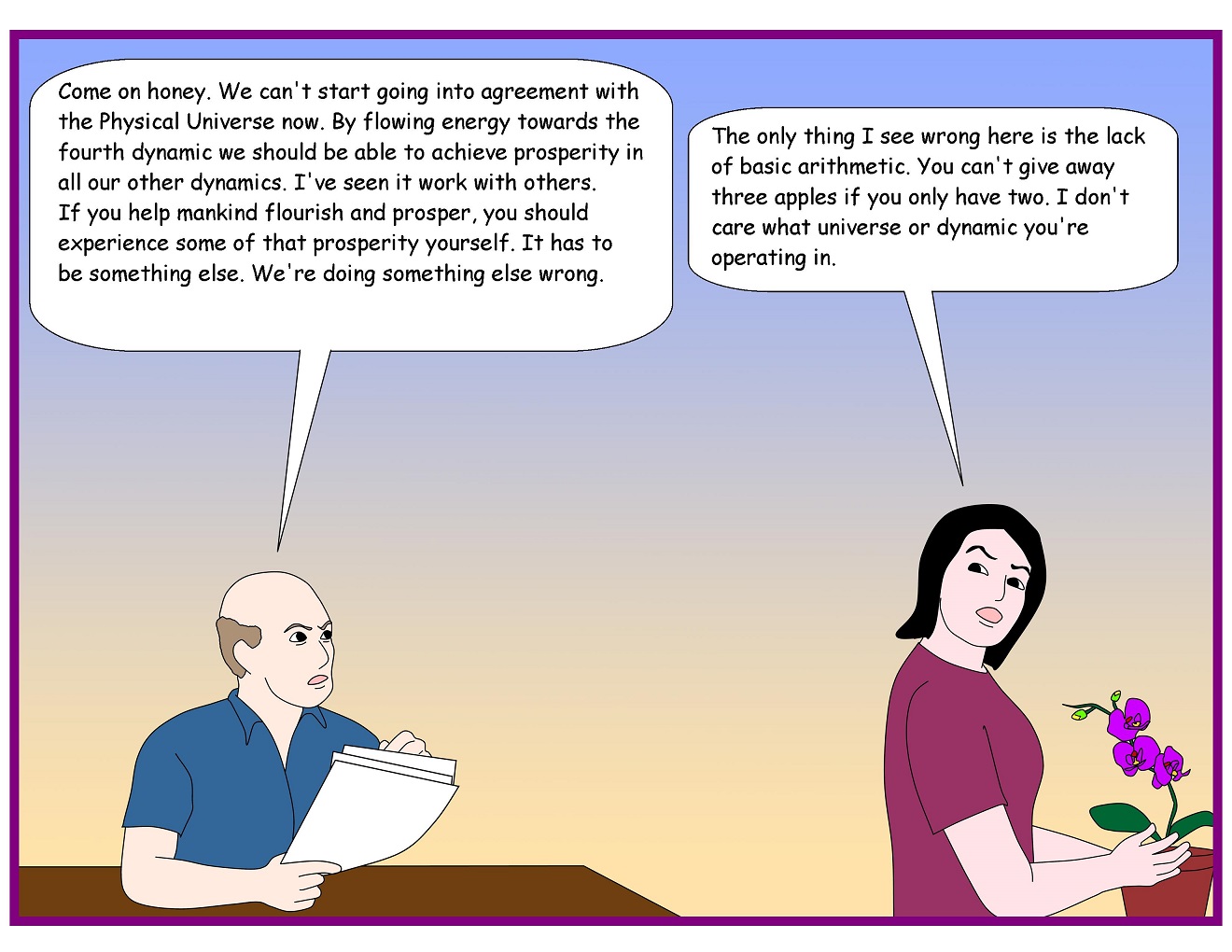Agreement with the physical universe 02